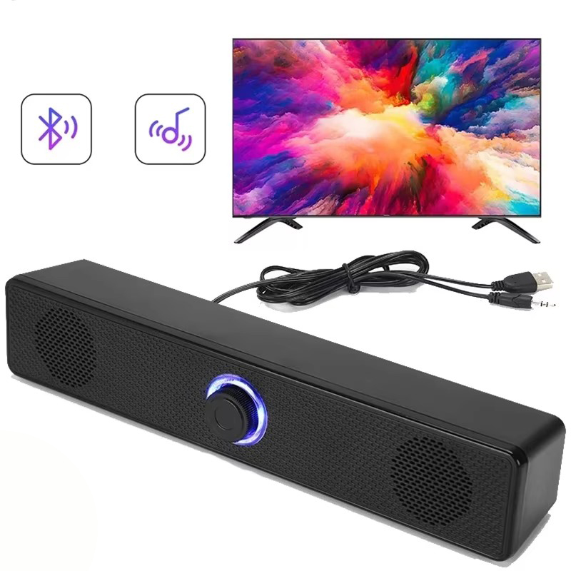 Audio Music Box - Wired Wireless Bluetooth Speaker Computer PC