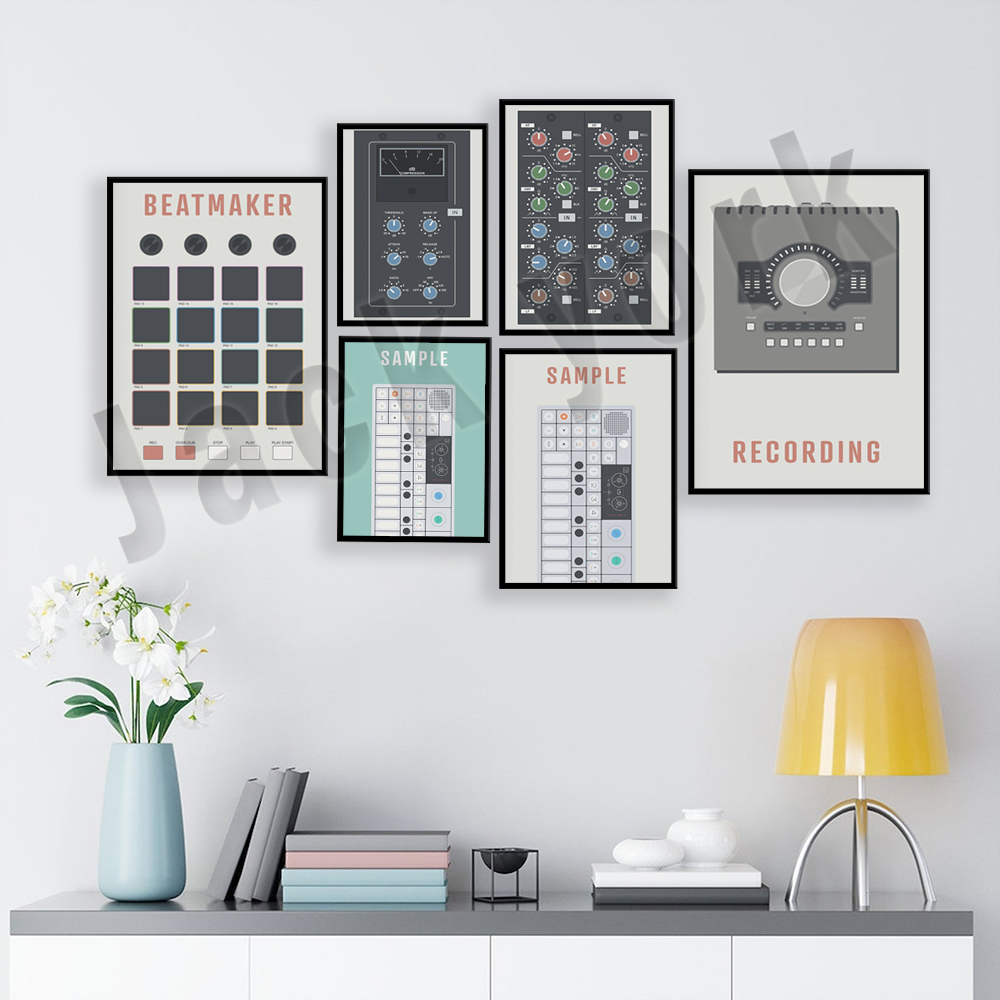 Audio Music File - Music Producer Poster, SSL Equalizer, Recording