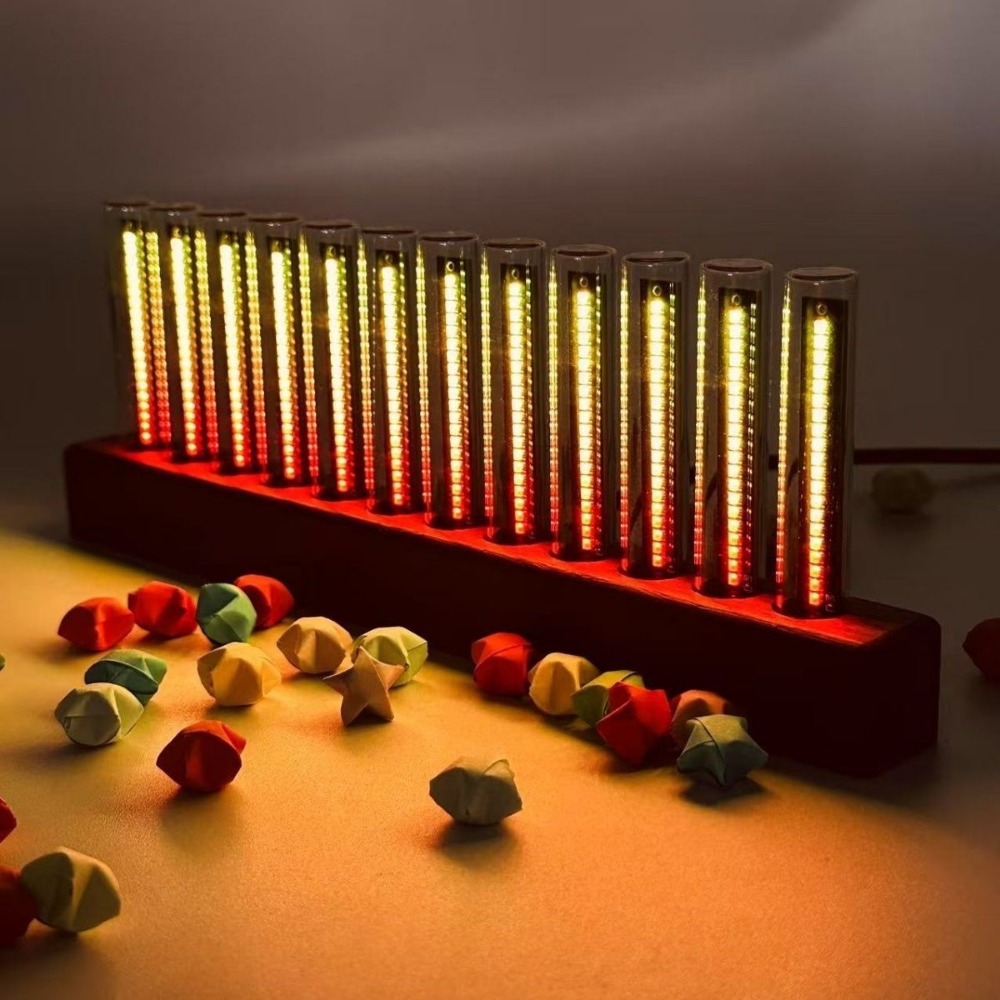 Audio Music Visualizer - NEW 12 Tube Full-color LED Pickup