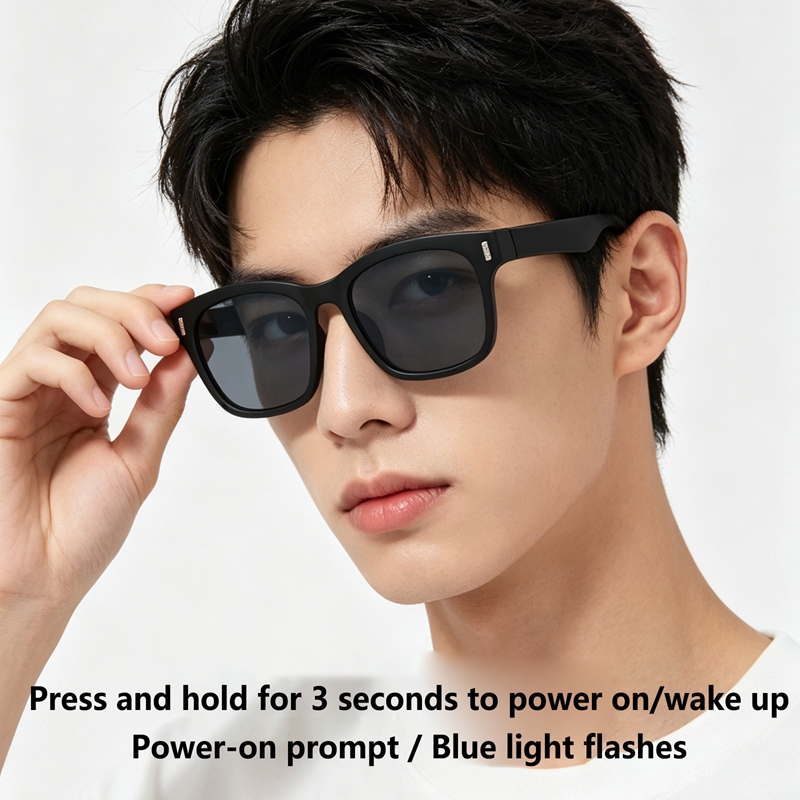 Audio With Music Ai - AI Intelligent Sunglasses Bluetooth Glasses UV