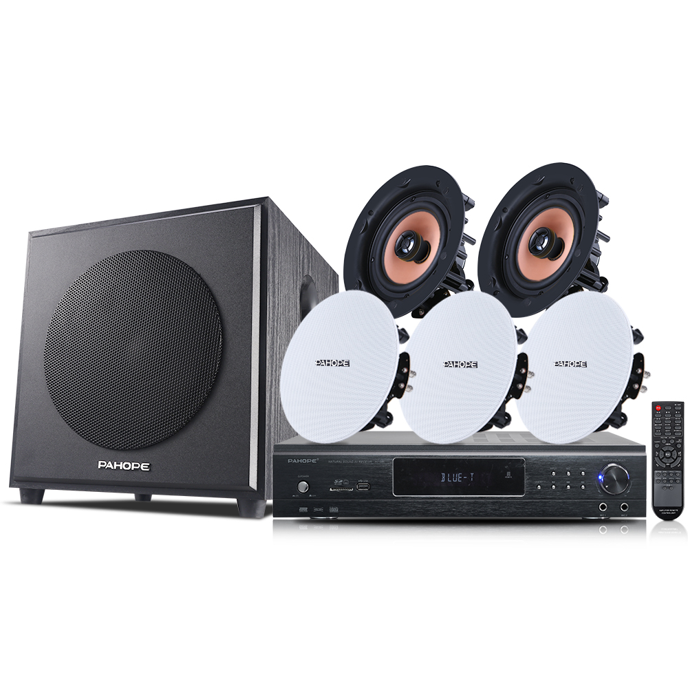 Audio Music For Background - 5.1 Home Theater Ceiling Speaker Set