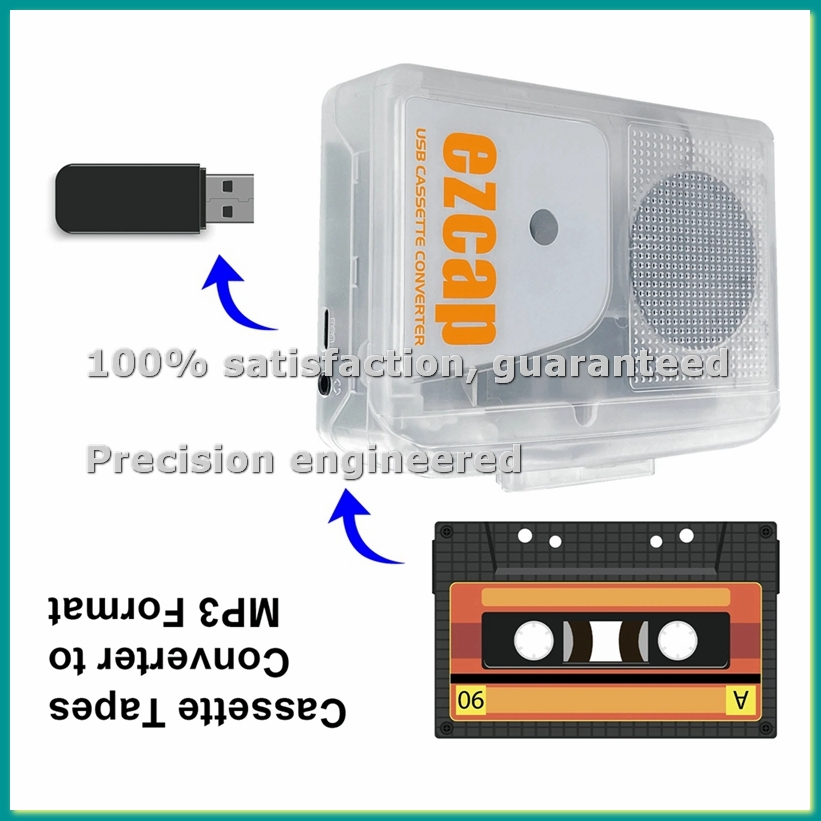 Audio Music File - USB Cassette Player Stereo Tape to