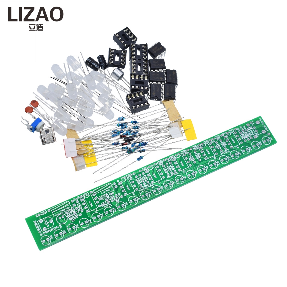 USB Audio Spectrum Lamp DIY Ki - Audio Music Visualizer 评论和价格