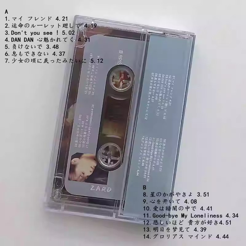 J-Pop Album ZARD Cassette Tape - Audio And Music 评论和价格