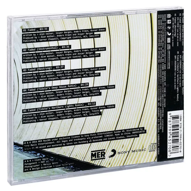 for Alan Walker Lost CD Album  - Audio And Music 评论和价格