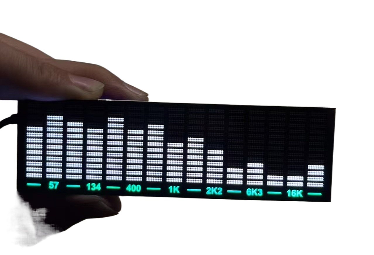 LED Music Spectrum Display Ana - Audio Music Visualizer 评论和价格