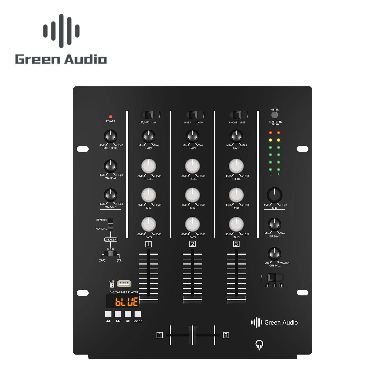 GAX-DM4 OEM ODM Professional 4 - Audio Mixer 4 Channel 评论和价格