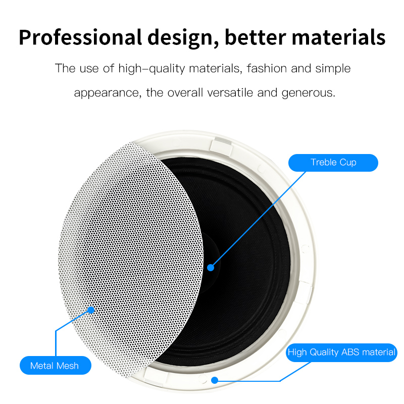 6 Inch 8ohm Ceiling Speaker Fu - Audio Music For Background 评论和价格