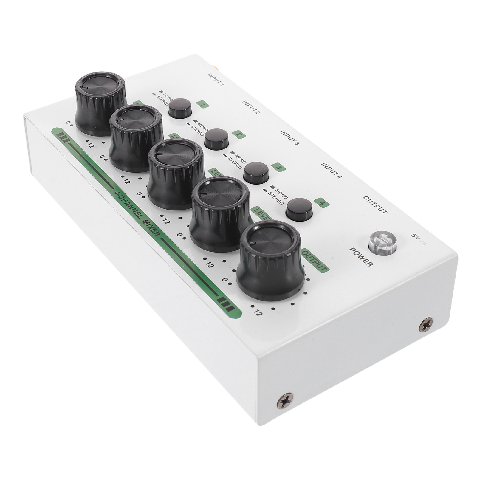 4-Channel Compact Audio Mixer  - Audio Mixer 4 Channel 评论和价格