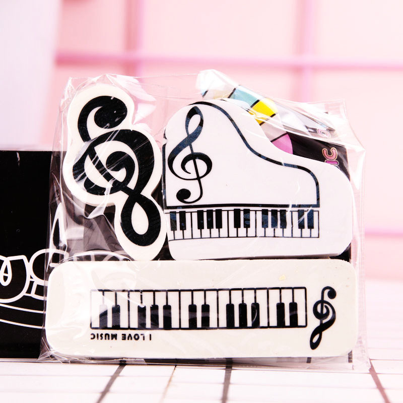 3Pcs/Set Creative Musical Pian - Audio Music Notes 评论和价格