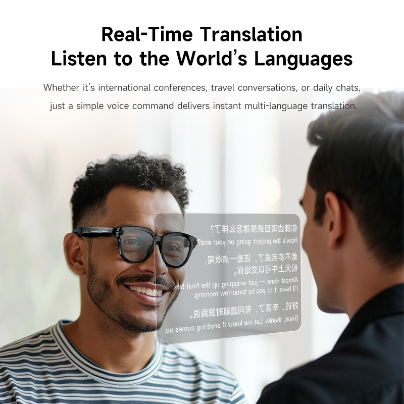 Lenovo 8K HD AI Smart Glasses  - Audio With Music Ai 评论和价格