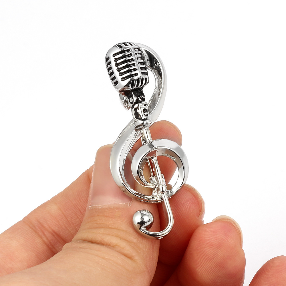 Elegant Microphone Music Note  - Audio Music Notes 评论和价格