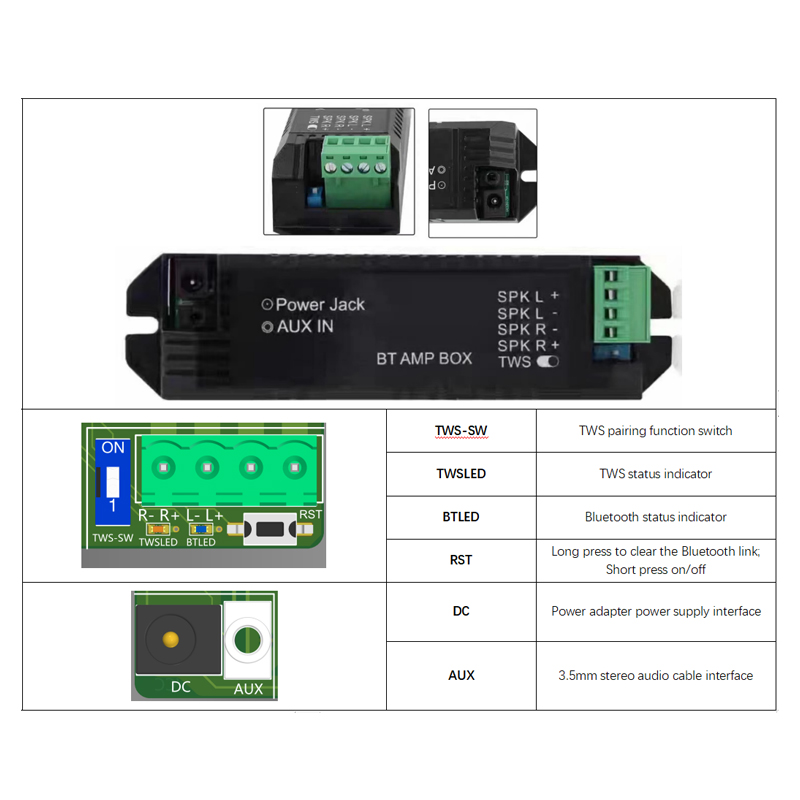 Audio bluetooth Amplifier modu - Audio Music For Background 评论和价格