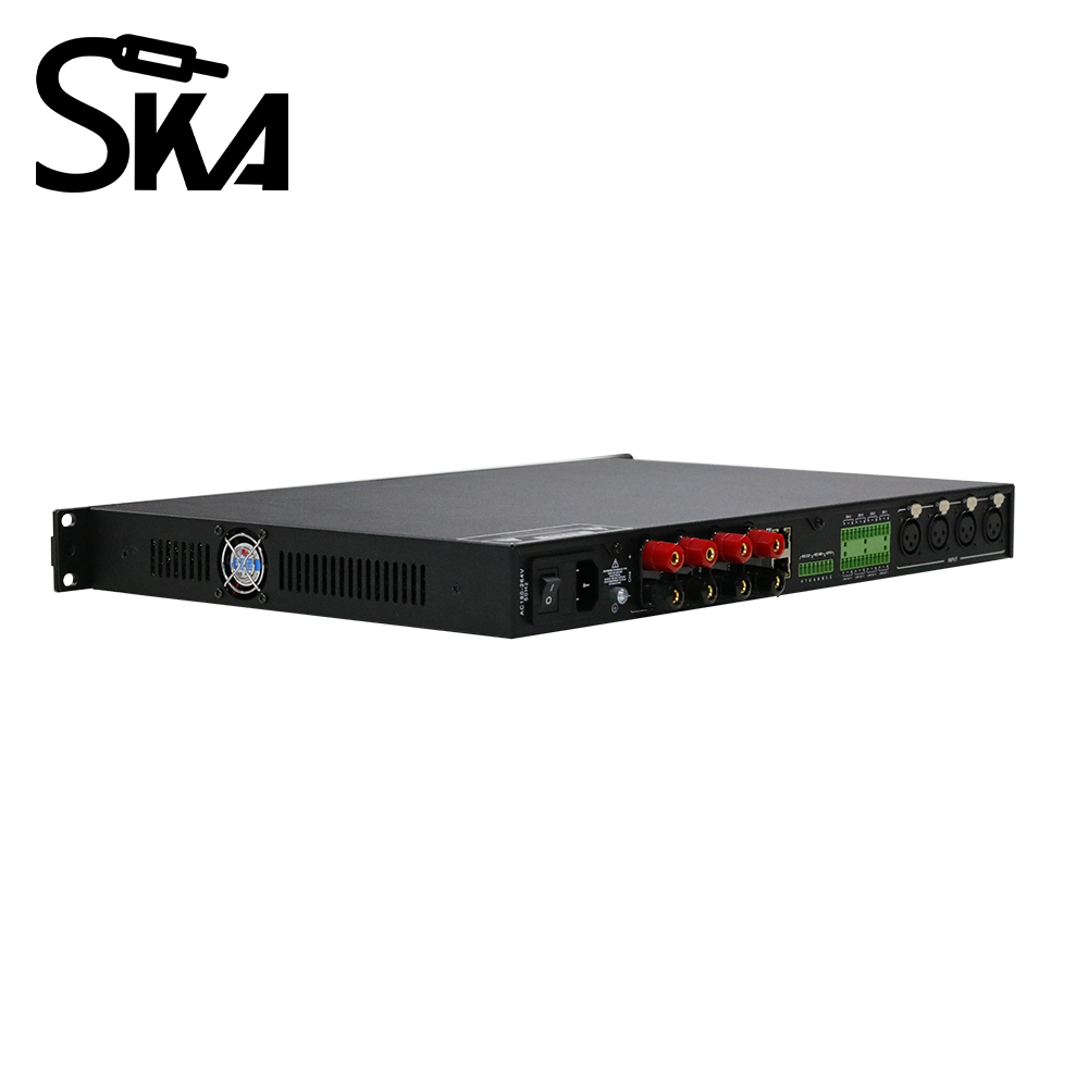 DSP Digital Power Amplifier 1U - Audio Mixer 4 Channel 评论和价格