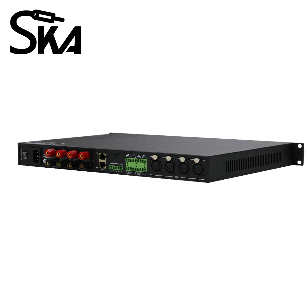 DSP Digital Power Amplifier 1U - Audio Mixer 4 Channel 评论和价格