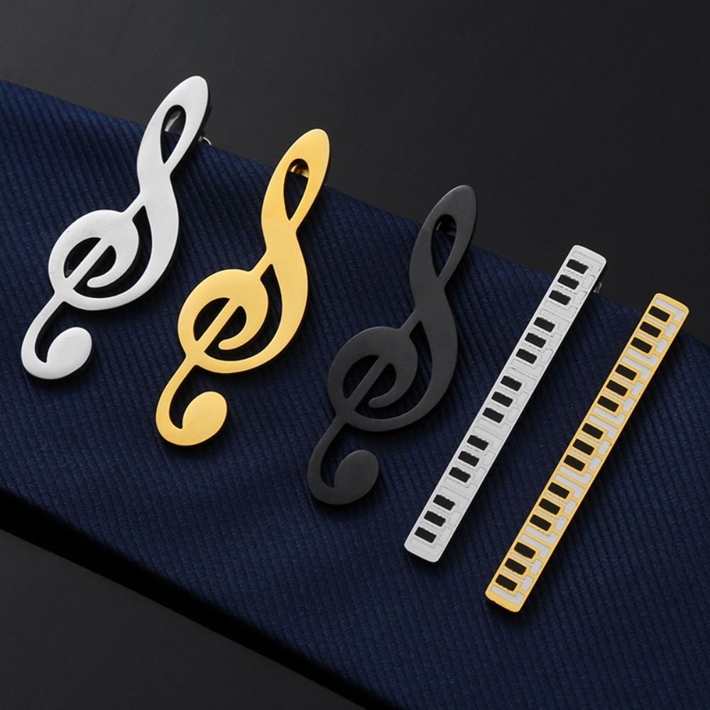 Fashion Treble Clef Guitar Tie - Audio Music Notes 评论和价格