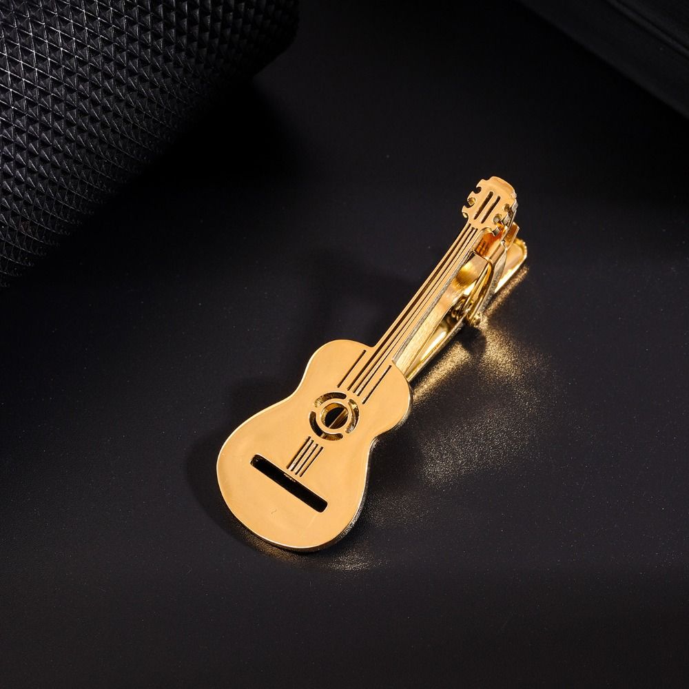 Fashion Treble Clef Guitar Tie - Audio Music Notes 评论和价格