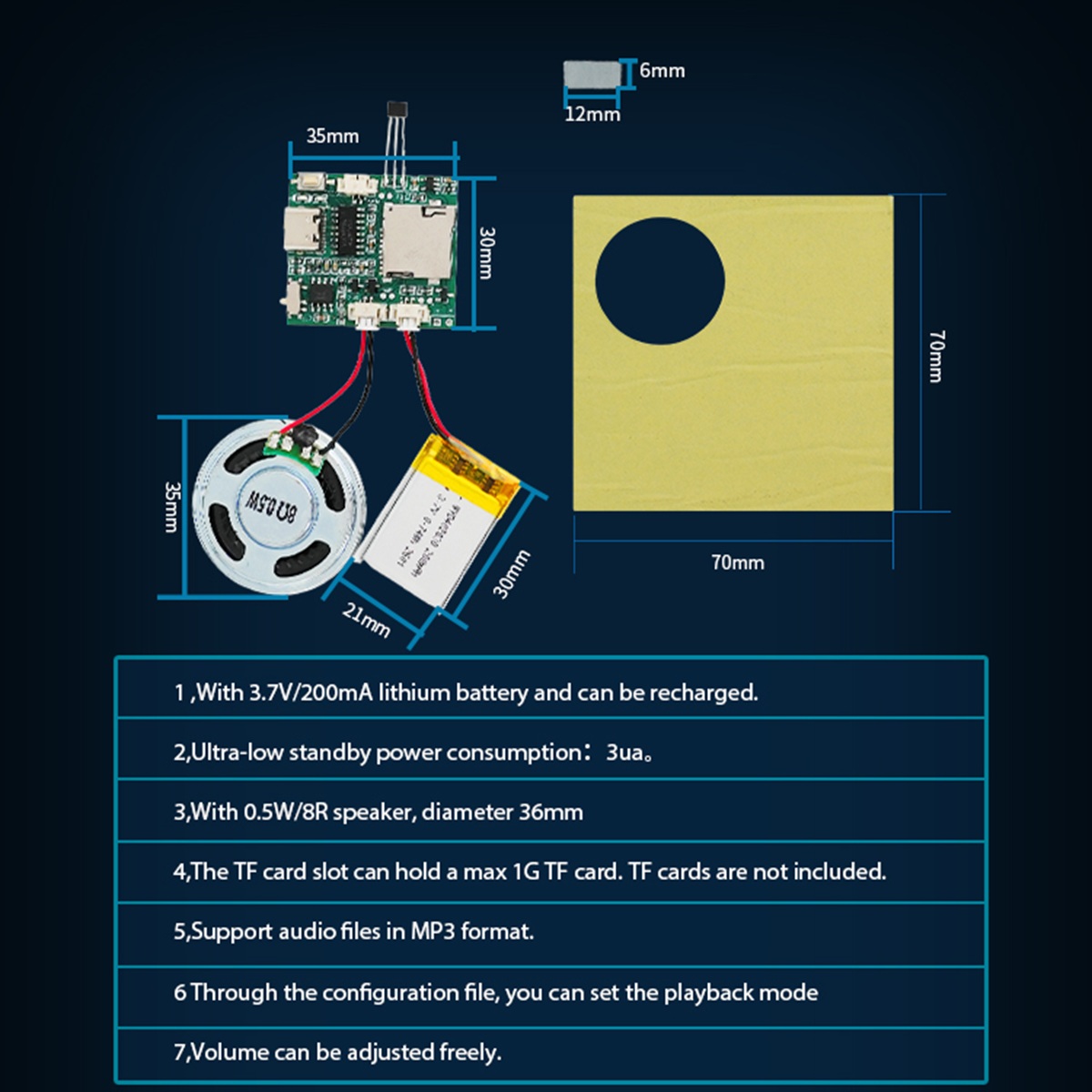 Programmable Sound Recorder Mo - Audio Music Mp3 Download Free 评论和价格