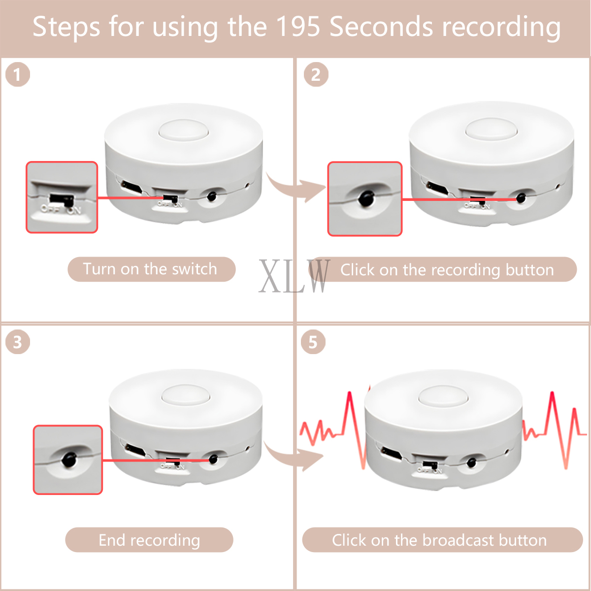 Small Music Box Button Play 19 - Audio Music Box 评论和价格