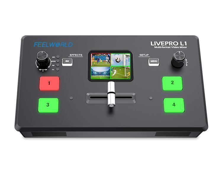 FEELWORLD LIVEPRO L1 V1 4xHDMI - Audio Mixer 4 Channel 评论和价格