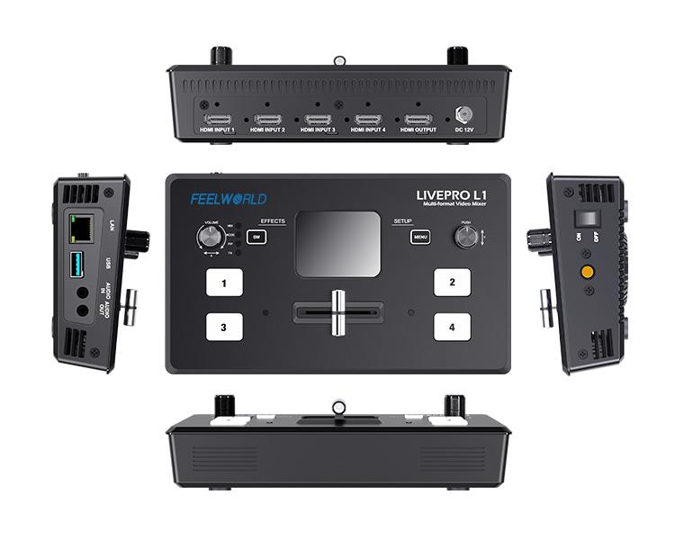 FEELWORLD LIVEPRO L1 V1 4xHDMI - Audio Mixer 4 Channel 评论和价格