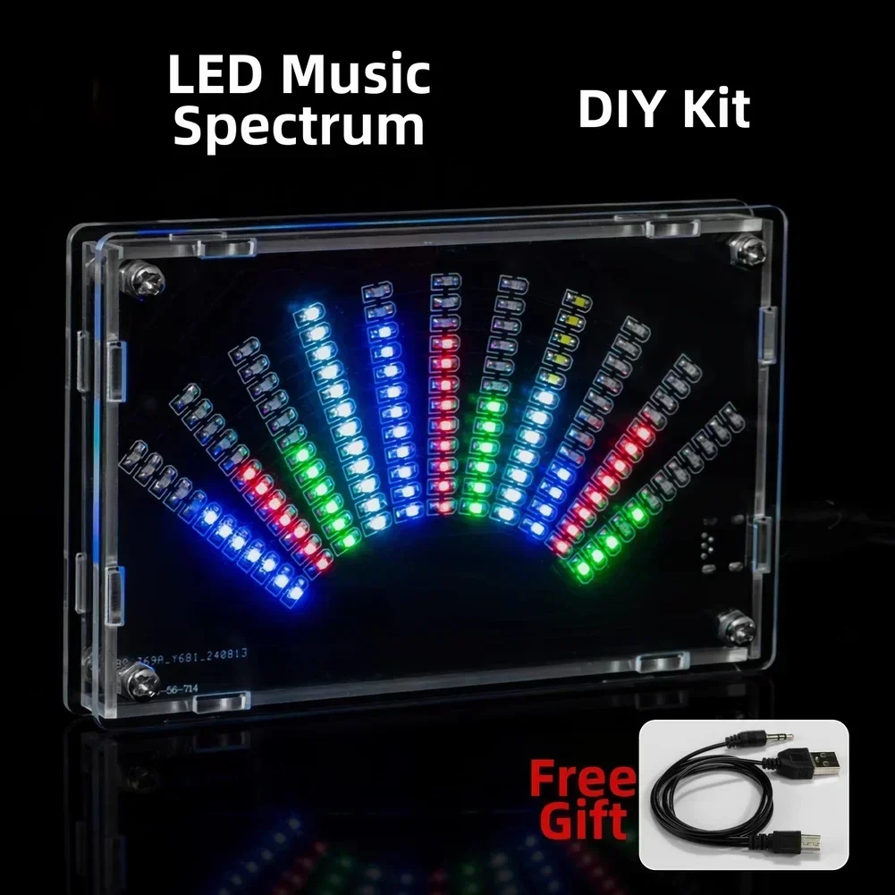 DIY LED Music Spectrum Display - Audio Music Visualizer 评论和价格