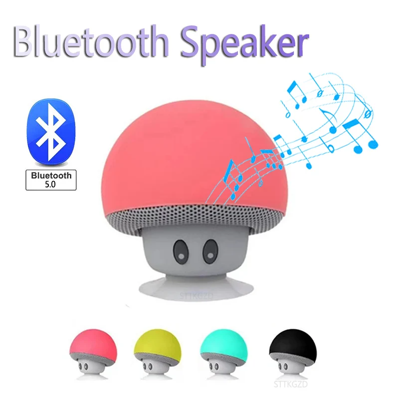 Mini Mushroom Bluetooth Speake - Audio Music Box 评论和价格