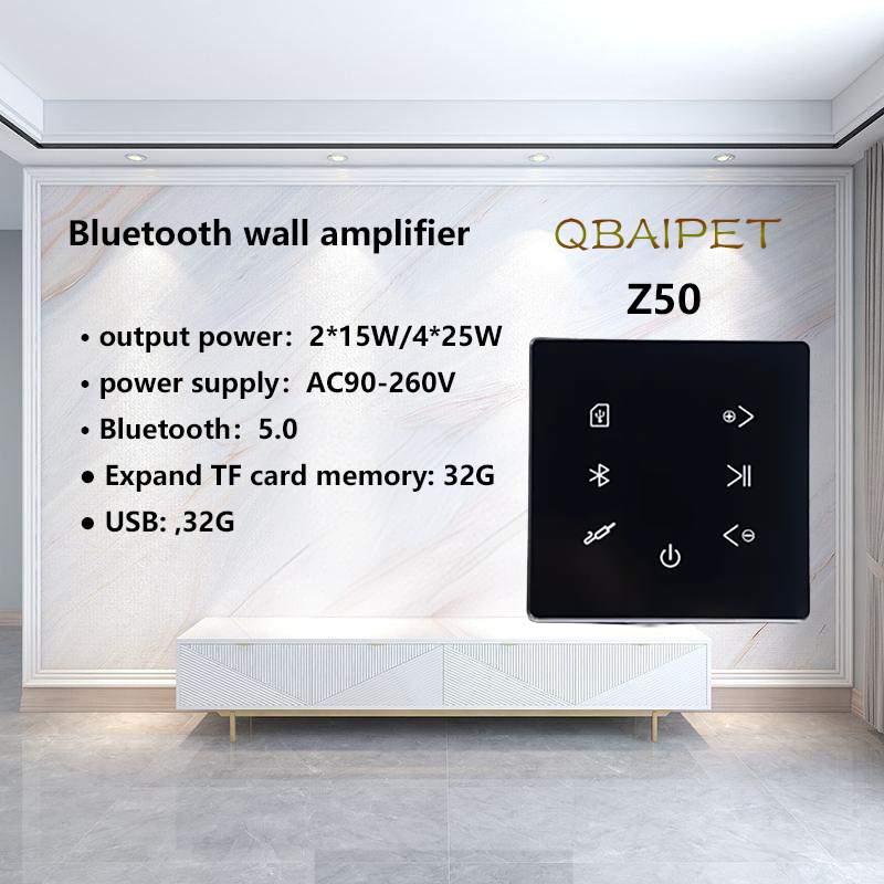 Bluetooth Wall Amplifier Home  - Audio Music For Background 评论和价格