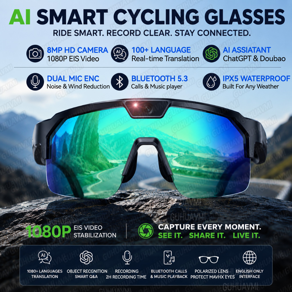 2026 Upgrade Smart Glasses wit - Audio With Music Ai 评论和价格