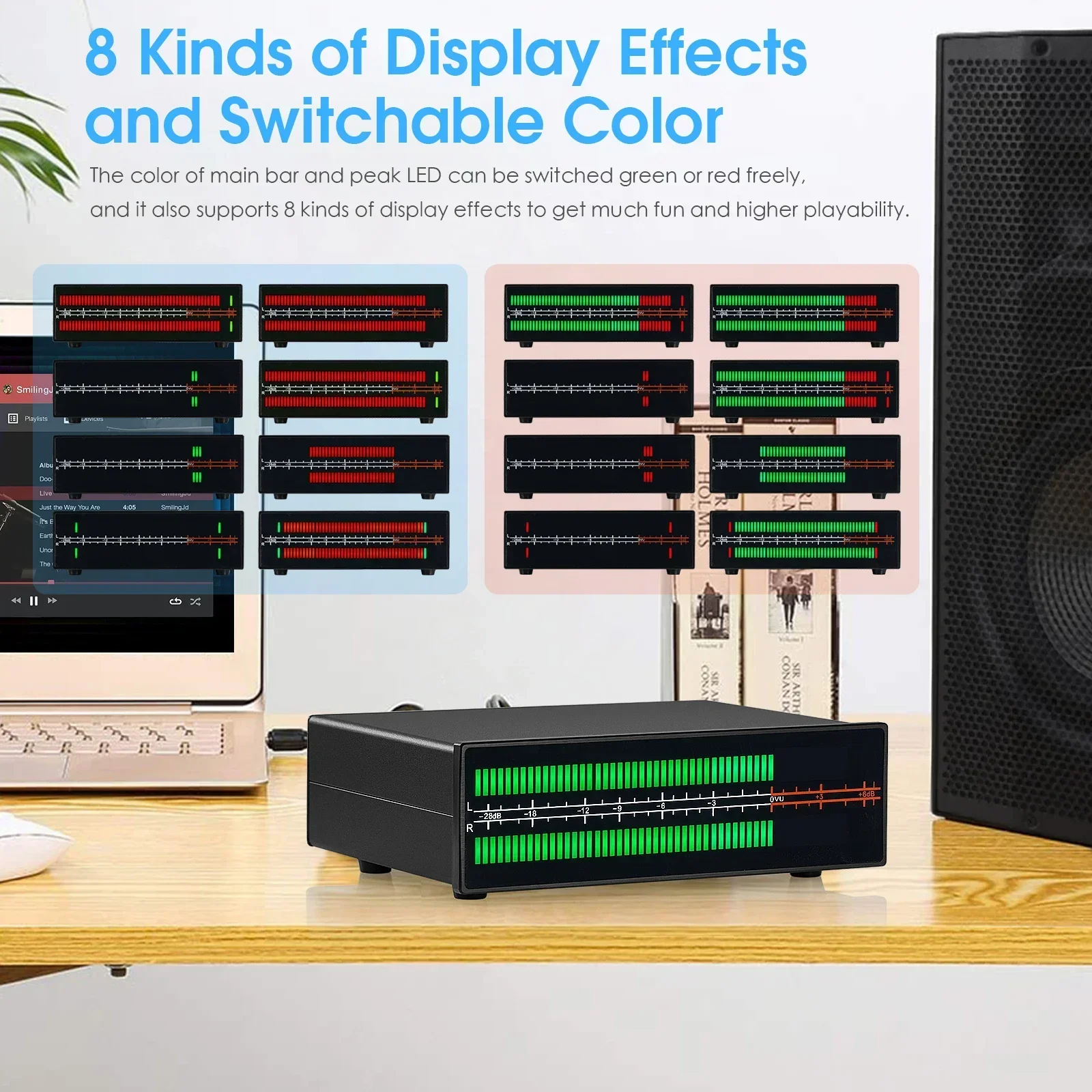 Douk Audio Dual Channel LED So - Audio Music Visualizer 评论和价格