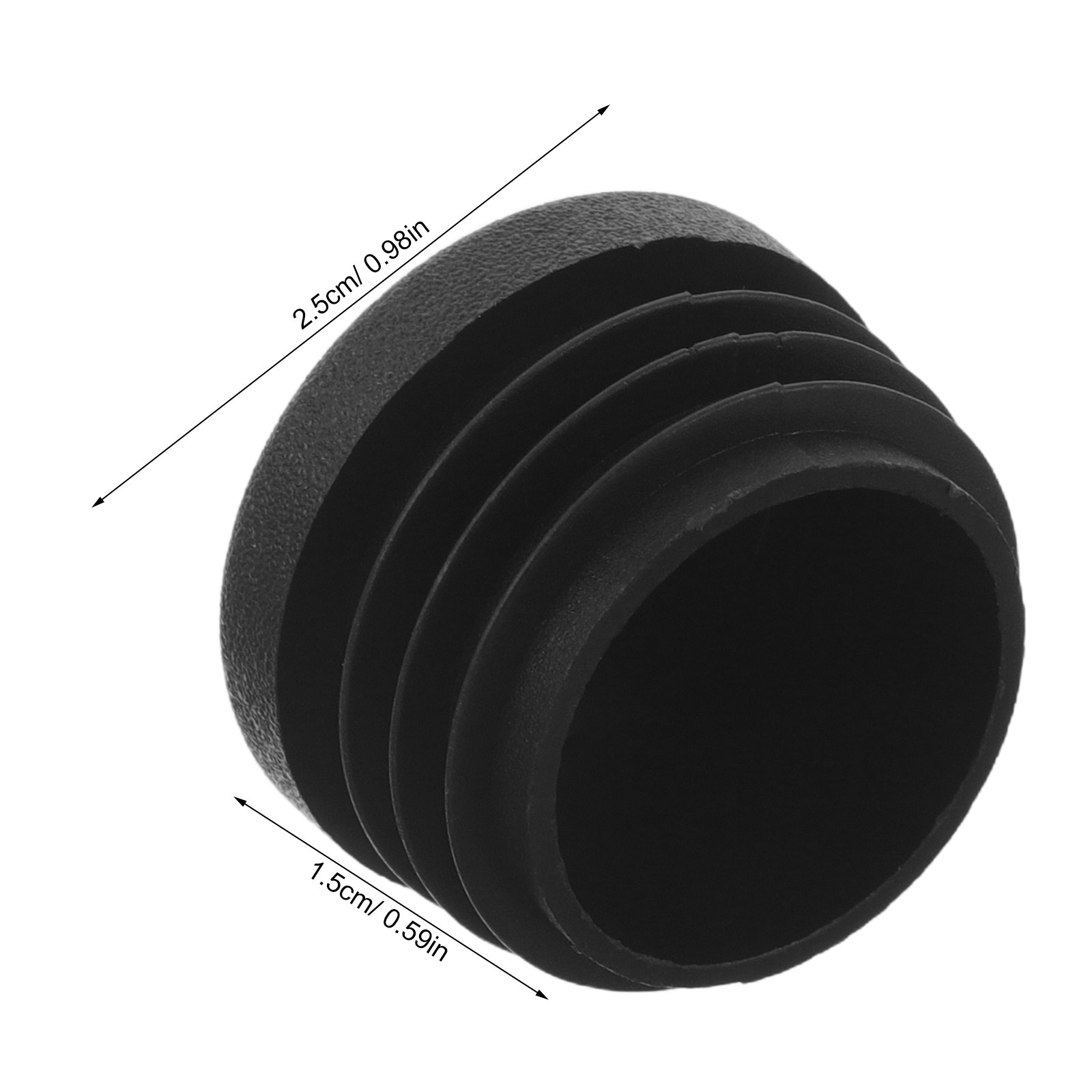 16Pcs Round Plastic Tube End C - Audio Music Visualizer 评论和价格