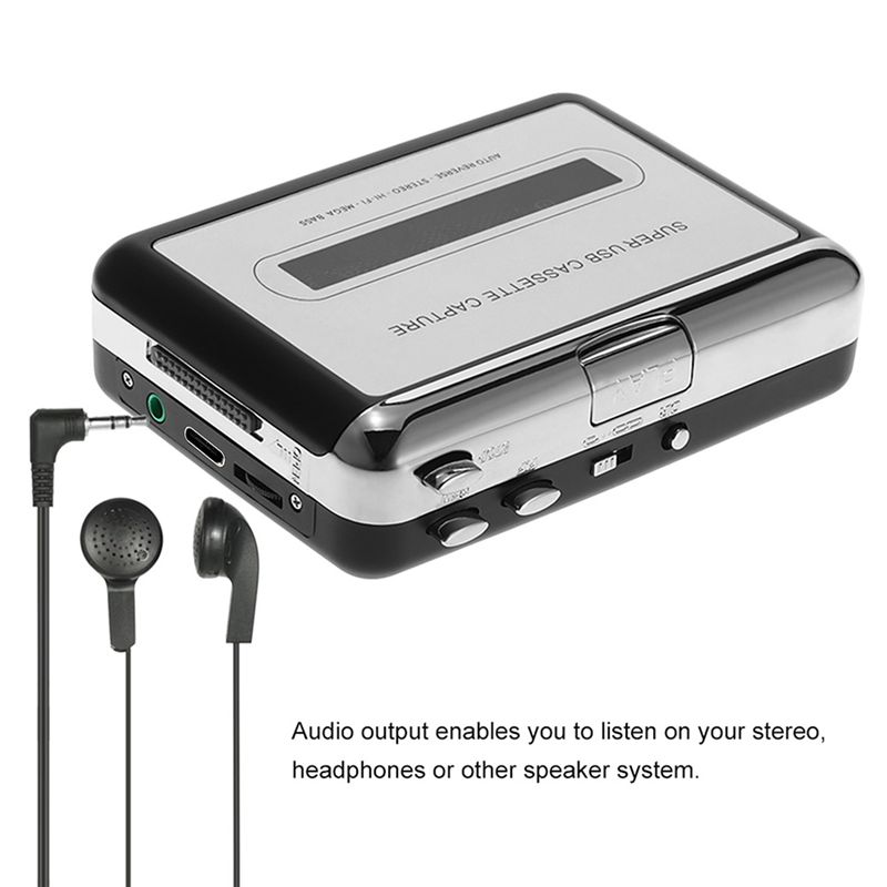M52K-USB Cassette Tape Player  - Audio Music File 评论和价格