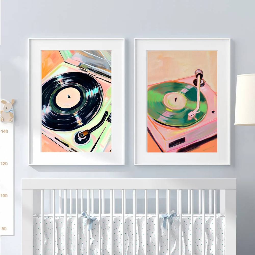 Vintage Audio Paper Poster Han - Audio Music Wallpaper 评论和价格