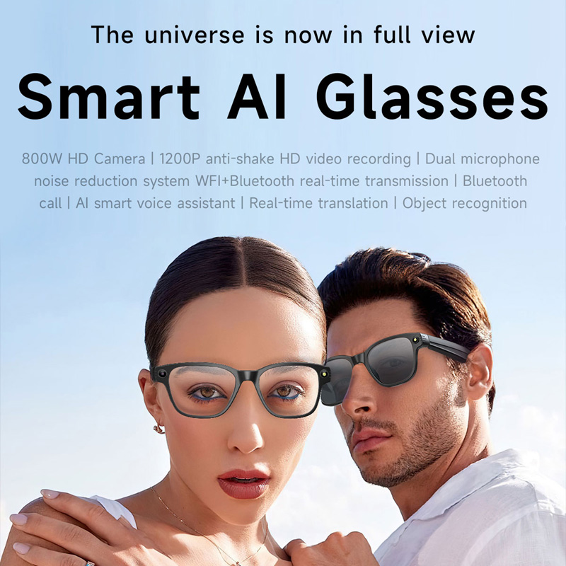 AI Smart Glasses 8 Million Cam - Audio With Music Ai 评论和价格
