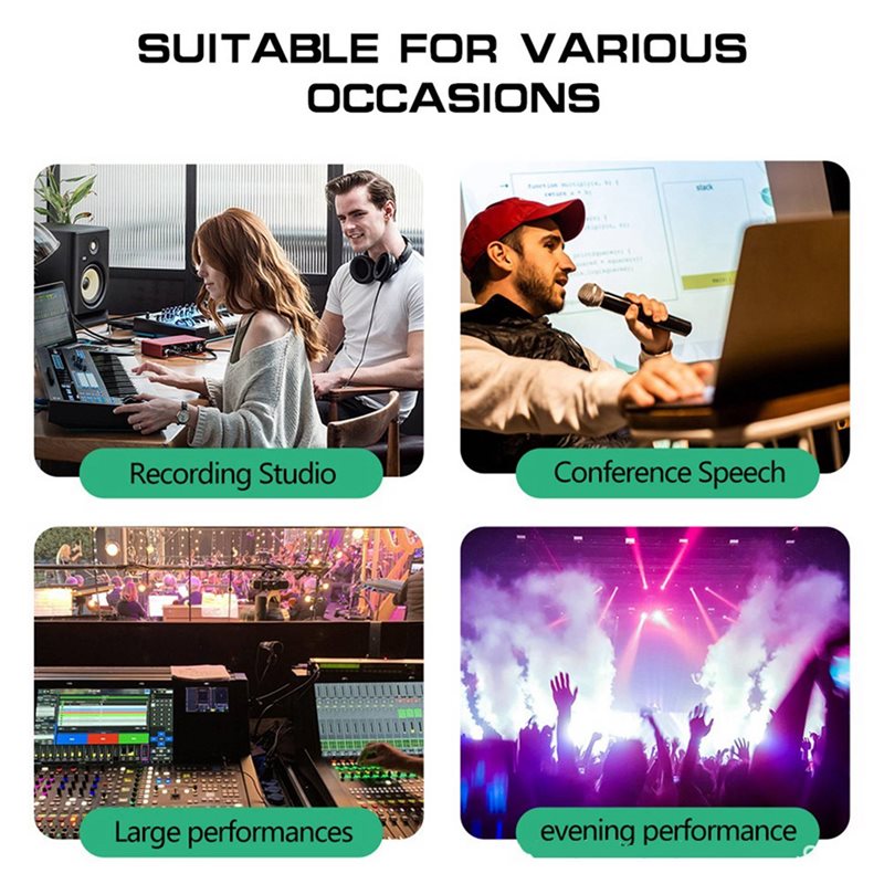 Professional Digital DJ Mixer  - Audio Mixer 4 Channel 评论和价格