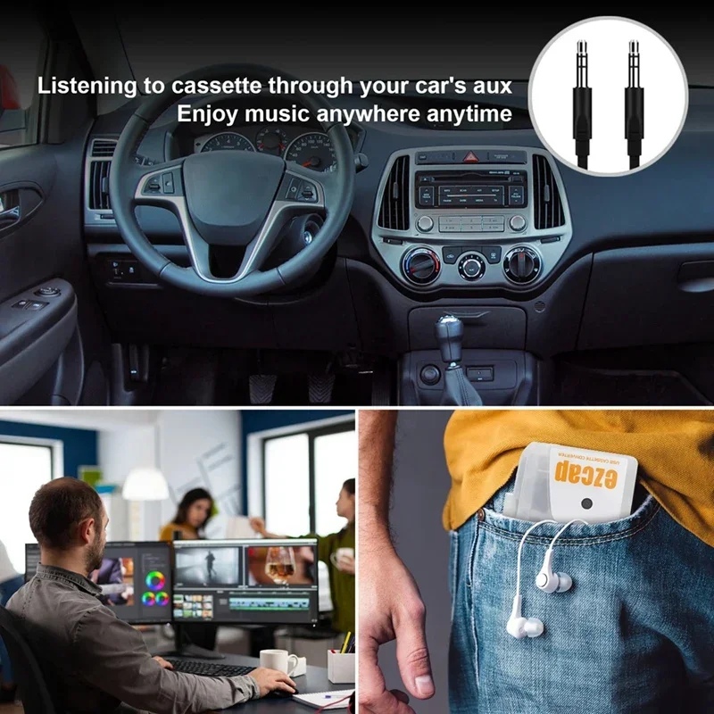 Ezcap 249 USB Cassette Player  - Audio Music File 评论和价格