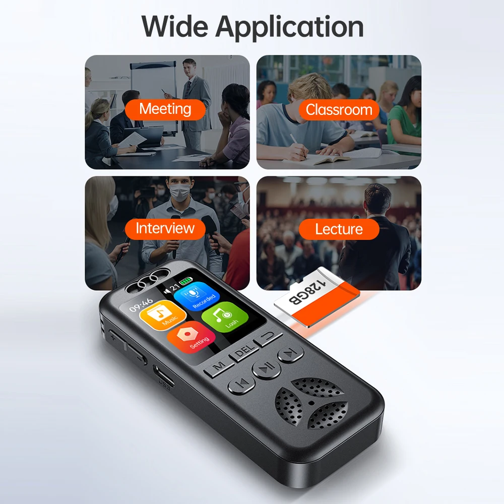 16GB Digital Voice Recorder Vo - Audio Music File 评论和价格