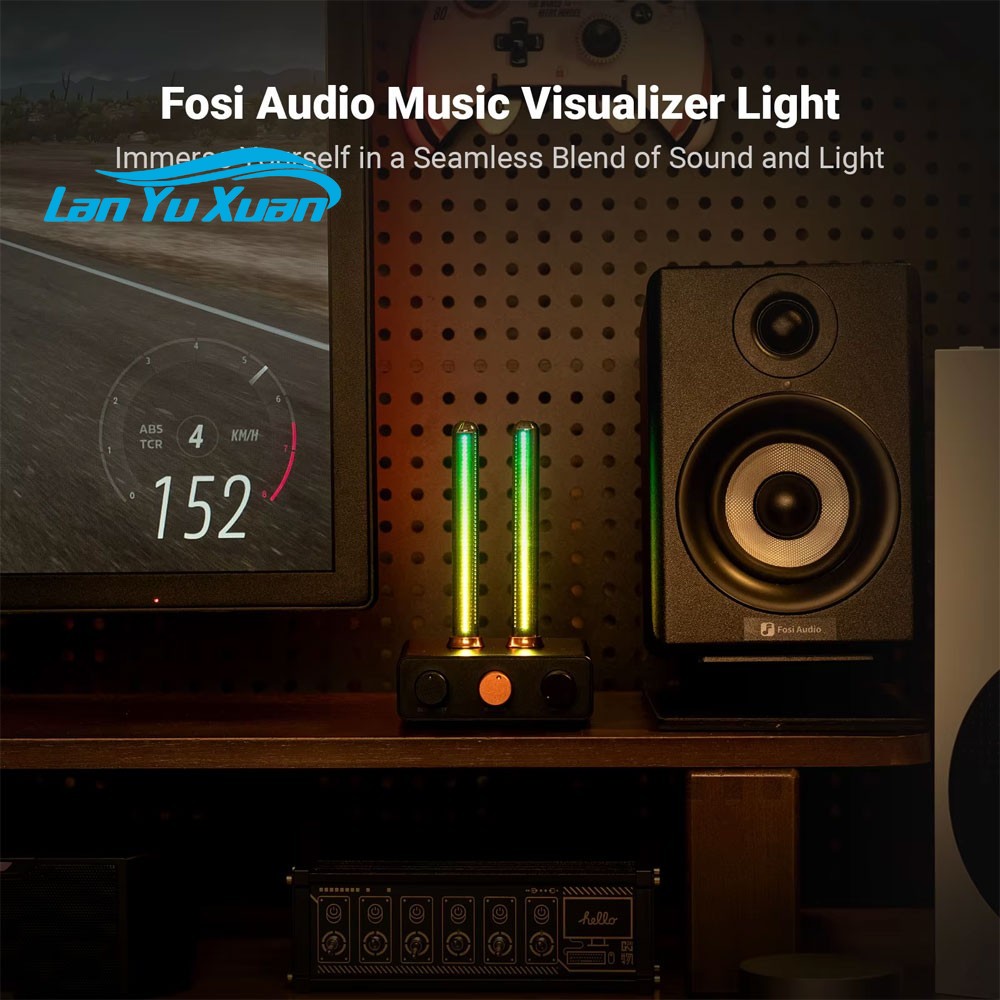 Fosi Audio AH-01A Music Visual - Audio Music Visualizer 评论和价格