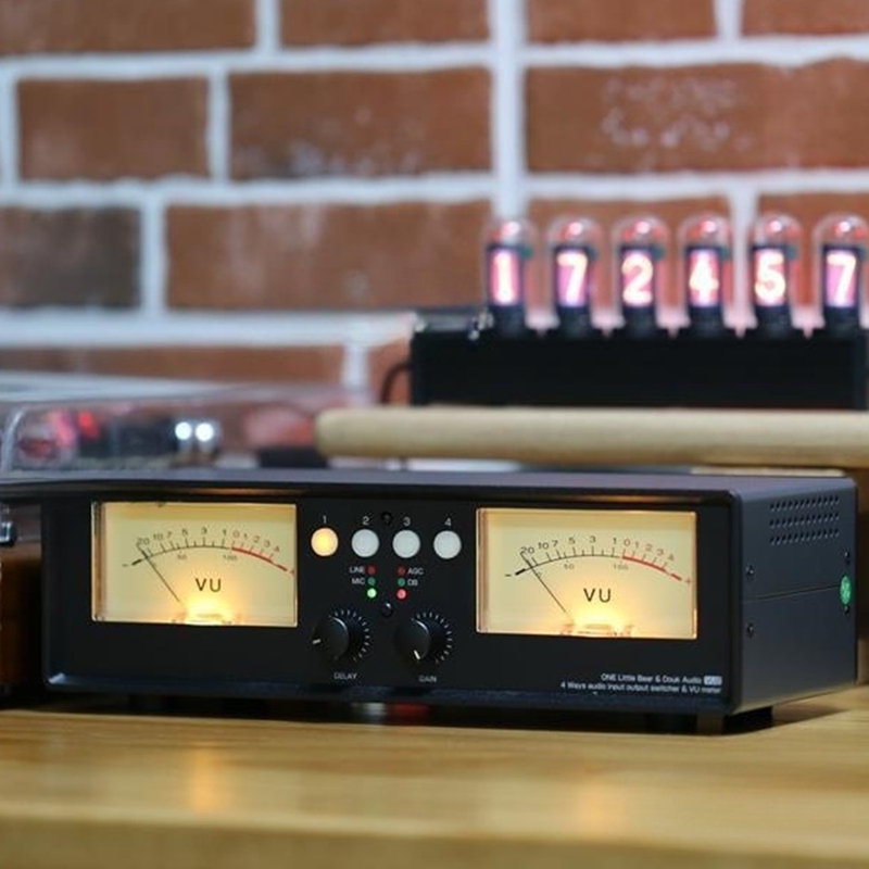 MIC+LINE Analog Dual VU Meter  - Audio Music Visualizer 评论和价格
