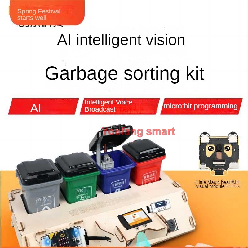 Waste Sorting Robot Kit AI Vis - Audio With Music Ai 评论和价格